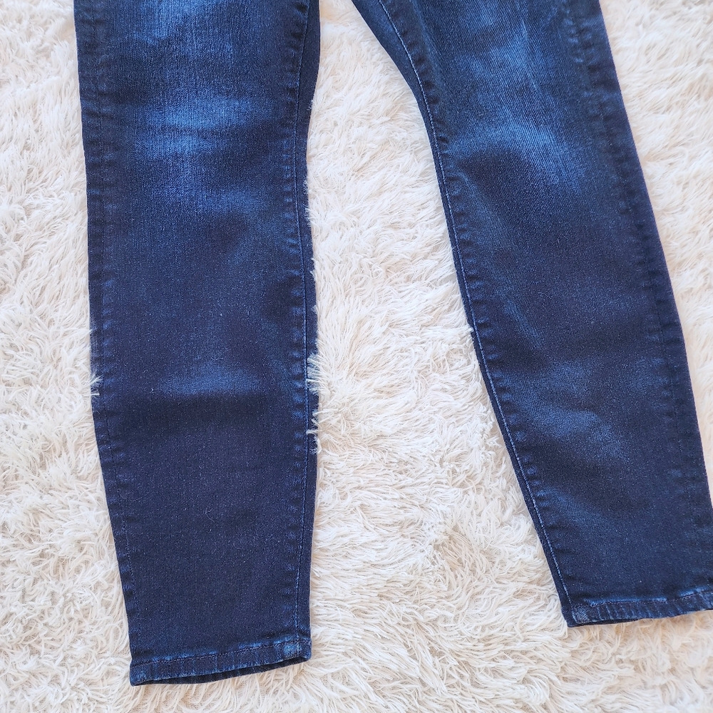 AYR The One Love Jac's Jean Dark Wash High Rise Skinny Jeans - Picture 4 of 5